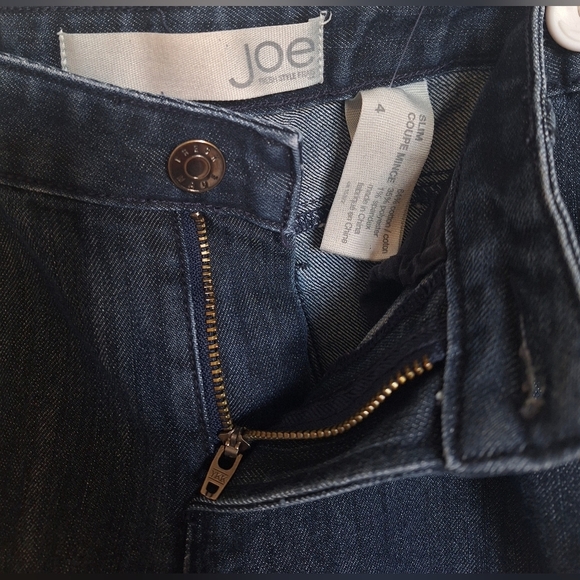 Joe fresh size 4 dark blue jeans - Picture 3 of 5
